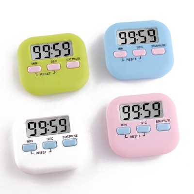 KH-TM011 Mini Plastic Material 99 Min 59 Sec Digital Kitchen Buttons Countdown Electronic Timer