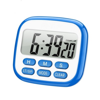 KH-TM009 Multifunction Super Large LCD Display Loud Alarm Digital Kitchen Timer with Magnetic Backing Stand