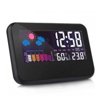 KH-CL003 Electronic Christmas Countdown Oled Alarm Crystal Desk Bus Digital Clever Novelty Clock CE Weather Station