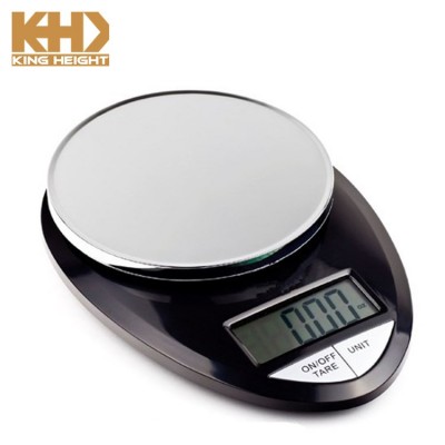 KH-SC018 Digital 5KGx1g Scale LCD Electronic Steelyard Kitchen Scales Postal Food Balance Measuring Weight Fish Scale