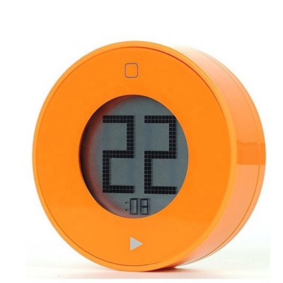 KH-TM016 Mini Small Plastic Round Student Classroom Countdown Rotation Electronic Digital Timer for oven