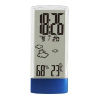 Large Screen Display Crystalline Weather Station Clock